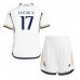 Real Madrid Lucas Vazquez #17 Dětské Oblečení Domácí Dres 2023-24 Krátkým Rukávem (+ trenýrky)
